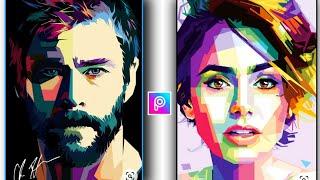 PicsArt Vector Art Tutorial|| PicsArt Photo Editing || Vector Art App