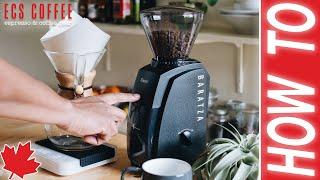 How To Set Up Your Baratza Encore Grinder