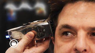 Removing Bulky Sides Does Wonders for Client (Great Barbershop Banter) | The Dapper Den