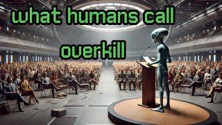 What Humans call Overkill | Best HFY Story #hfy #scifi #scifistories1977