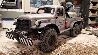 RC AXIAL SCX10 Dodge Towtruck build off