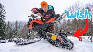 Testing a $200 Snow Bike Kit!