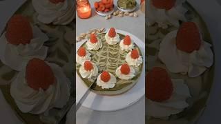 No bake pistachio cheescake #shorts