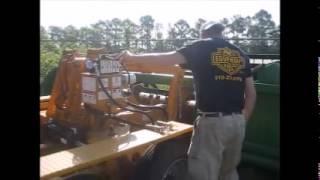 Ag Equipment Direct LLC, self loading implement trailer demo