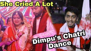 She Cried At Last | Dimpuয়ে কৰিলে Chatri Dance | Assamese Punjabi Wedding