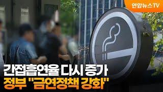 간접흡연율 다시 증가…정부 "금연정책 강화" / 연합뉴스TV (YonhapnewsTV)