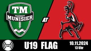  Traunreut Munisier 𝗔𝗧 Bamberg Bucks - FELD 1 #flagfootball #u19football #finals #afvby #afvd