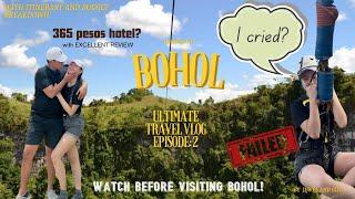 Bohol Vlog Part 2:  DIY Tour, EXTREME Danao Adventure Park, Itinerary+Budget Breakdown