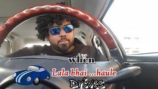 When Lala bhai ..haule Drives || Deccan Drollz || hyderabadi comedy