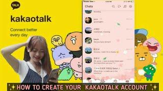 FAQ-HOW TO CREATE A KAKAOTALK ACCOUNT(TALK WITH KOREANS ONLINE)