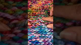 #fiberartist #weaving #handdyedyarn #crochet #knit #indiedyer #tutorial #diycrafts #rainbow