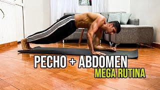 PECHO Y ABDOMEN EN CASA - Mega Rutina