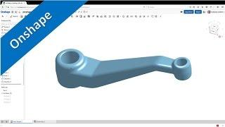 Userwish  - Coupling with draft - Onshape - Training - Part Design