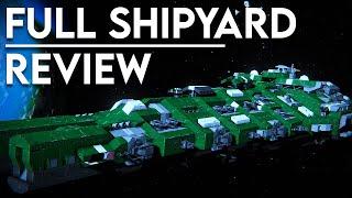 Full shipyard review ! (REC) - Space Engineers