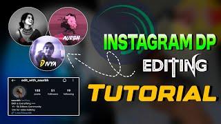 Instagram Creative Dp Photo Editing in alightmotion | Instagram Dp Photo Editing