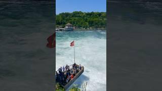 Largest Waterfall in Europe  Rhine Falls Schaffhausen Please Follow 🫵🫠