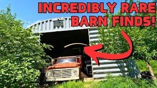 I Found some VERY RARE Barn Finds plus over 100 Antique Cars on this SECRET Farm!