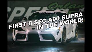 FIRST EVER 8 SECOND A90 MKV SUPRA!