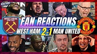 MAN UNITED FANS MELTDOWNREACTION TO WEST HAM 2-1 MAN UNITED | 24/25 PREMIER LEAGUE