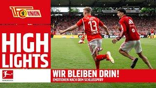 Wir bleiben drin! | Emotionen nach dem Schlusspfiff | 1. FC Union Berlin