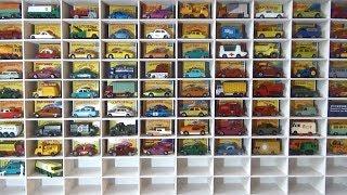 Presentation of 82 Matchbox models restored in 2019-2020. My first display.