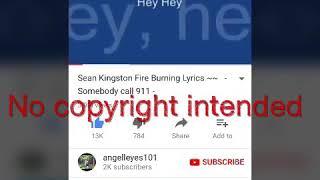 Sean Kingston - Fire burning (Nightcore)