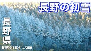 【長野移住】世界一売れてるポータブル電源の最新機器を試しに行ってみたら極寒だった!!｜初雪｜蓼科｜ドライブ｜田舎暮らし｜長野県｜4K