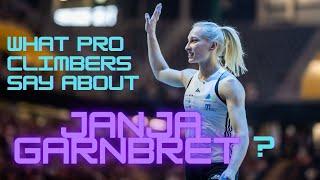 What pro climbers say about Janja Garnbret? Jakob Schubert, Brooke Raboutou, Jain Kim, and others