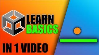 LEARN UNITY || Basic Tutorial for Beginners!