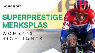 Superprestige Merksplas Highlights: Ceylin del Carmen Alvarado battles Lucinda Brand in THRILLER