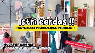 HEBAT !!! IBU RUMAH TANGGA BISA MERAUP UNTUNG PULUHAN JUTA PERBULAN | BISNIS MODAL KECIL DARI RUMAH