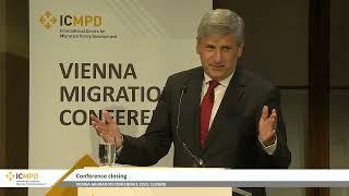 VMC2022 | Closing of the Vienna Migration Conference 2022