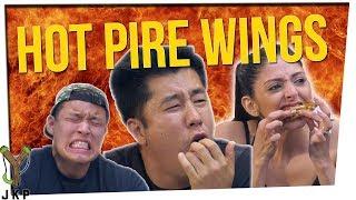 Ultimate Hot Wing Challenge | We Try The Scorpion Rum Hot Wing!