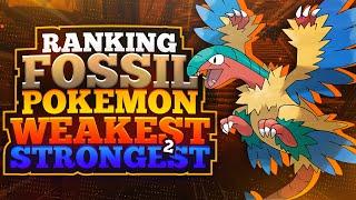 Ranking EVERY Fossil Pokemon Weakest to Strongest