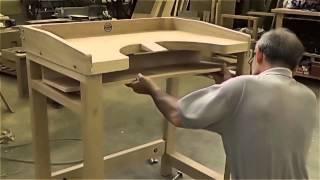 A Jeweller's bench designed for craftsmen