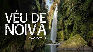 A cachoeira mais LINDA do Brasil! - Cachoeira Véu de Noiva - Jaguariaiva, PR
