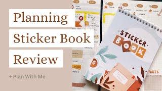 Planning Sticker Book Review | Plan With Me