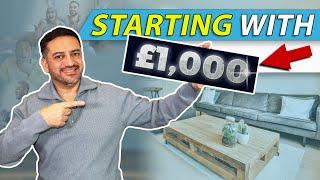 How to Start Property Investment with £1000 | Property Investing UK | Saj Hussain