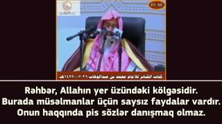 Rəhbəri təhqir edəni, Allah alçaldar – Şeyx Saleh bin Fovzan əl-Fovzan