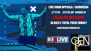 INTERPOOL OPEN 2024 Marcus Boberg Nils Johanning live from Uppsala / Sweden powered by REELIVE