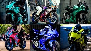 YAMAHA R15V4TOP 20 BEST MODIFIED R15V4 MOTOR HUBER