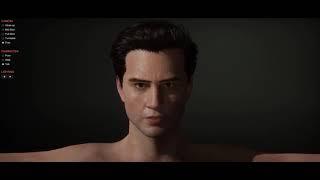 Unity Digital Human Rendering - Facemocap and eye shader test