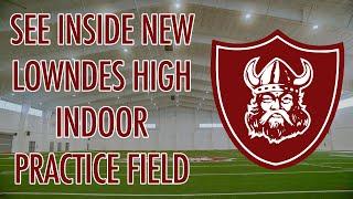 Look Inside the New Lowndes Football Indoor Practice Facility