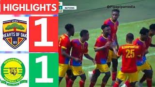 Hearts Of Oak 1-1 Nsoatreman Fc || Highlights & Goals All Actions - Gpl