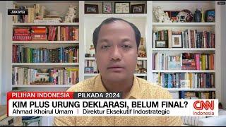 Khoirul Umam: Cawagub RK dari Partai di Luar KIM Efektif Menarik Pemilih | Pilihan Indonesia