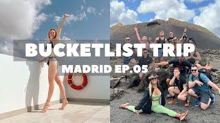 TRAVELING WITH 10 STRANGERS TO THE CANARY ISLANDS | Lanzarote, Spain