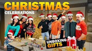 Christmas Celebrations And Unboxing Secret Santa Gifts | Indian Youtuber In England