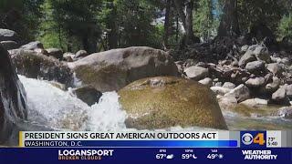 President Trump signs Great American Outdoors Act