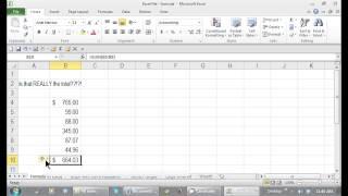 How to Fix an Inconsistent Formula in Excel : Tips for Microsoft Office & Windows