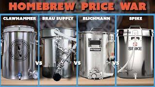 Brewing Equipment Guide - Clawhammer Supply, Brau Supply, Blichmann, and Spike Brewing